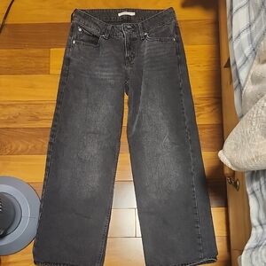 Levi's Faded Black Jeans